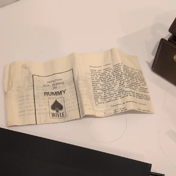 Vintage Hoyle Tile Rummy Set - Picture 4 of 4